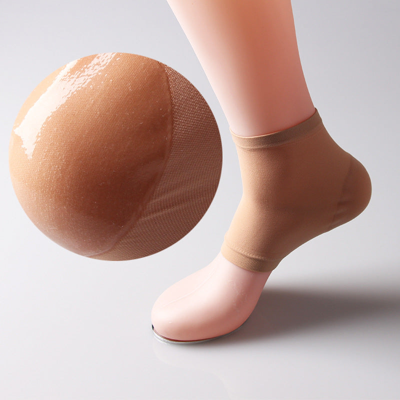 Chaussettes Silicone Anti-Crevasses — Soin Intense Talon Sec