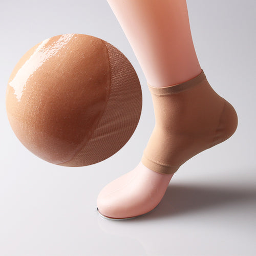 Chaussettes Silicone Anti-Crevasses — Soin Intense Talon Sec