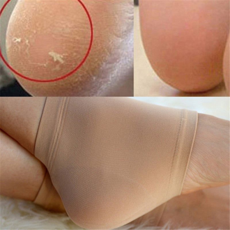Chaussettes Silicone Anti-Crevasses — Soin Intense Talon Sec